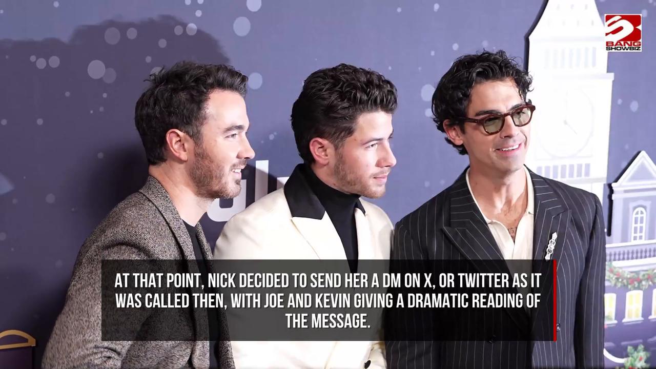 Video thumbnail for Nick Jonas reveals first DM he ever sent to Priyanka Chopra