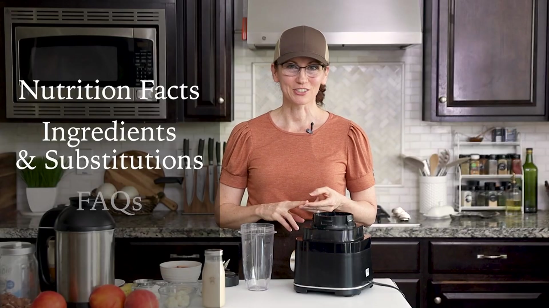 Video thumbnail for Peaches and Cream Protein Smoothie with Greek Yogurt(720P_HD)