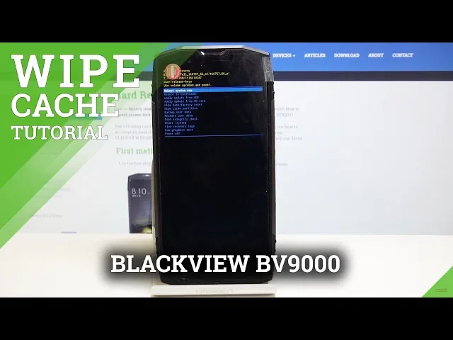 Video thumbnail for How to Wipe Cache in BLACKVIEW BV9000 – Delete Cache Partition