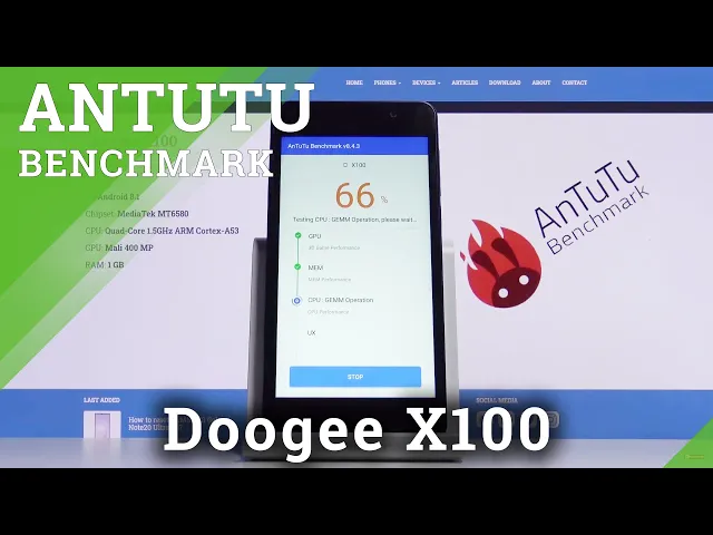 Video thumbnail for How to Test Doogee X100 with AnTuTu Benchmark – Performance Checkup