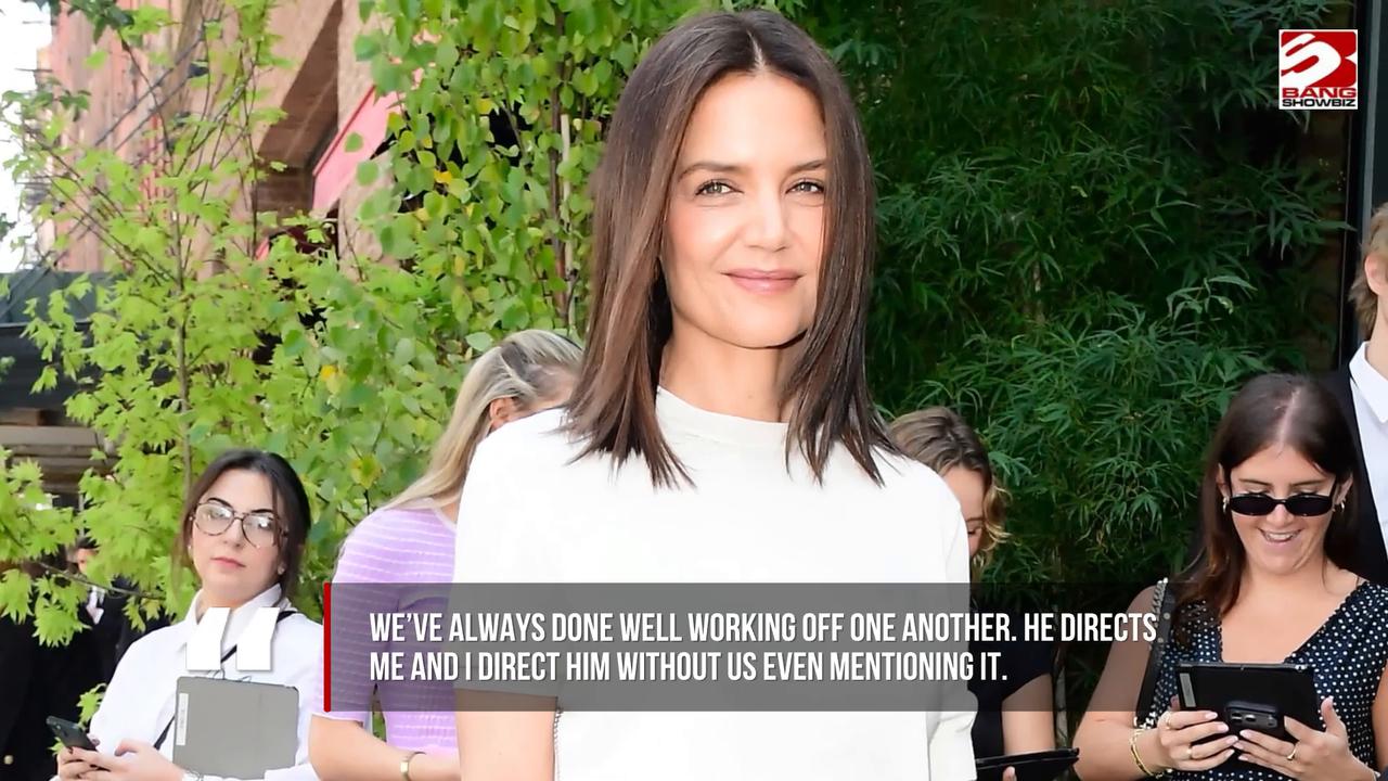 Video thumbnail for Katie Holmes relished reuniting with Dawson's Creek co-star
