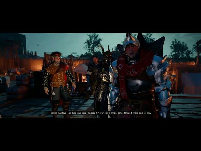 Video thumbnail for Crimson Desert - Ch 10. Untouchable: Rally at the Outpost: Speak with Stefan Lanford Cutscene