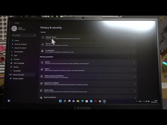 Video thumbnail for How To Enable & Disable Windows Firewall For Lenovo Legion Laptop