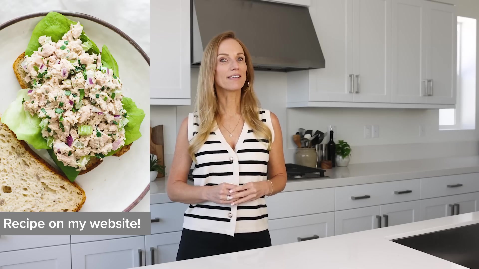 Video thumbnail for 35.TUSCAN TUNA SALAD ¦ Protein Packed + Meal Prep Friendly Salad Recipe! (1080p 24fps)