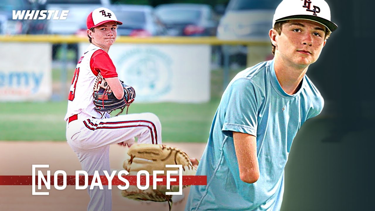 Video thumbnail for 11-Year-Old One-Armed Baseball LEGEND Dominating Little League!