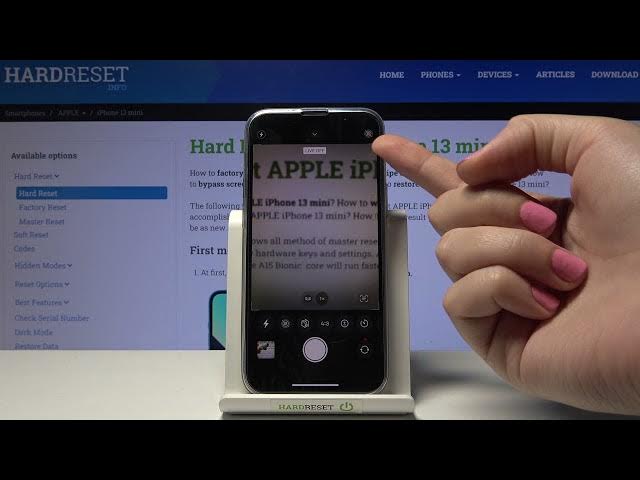 Video thumbnail for How to Take Live Photo in iPhone 13 Mini – Make Live Photo