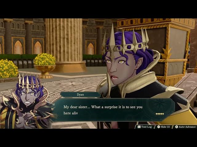 Video thumbnail for Fire Emblem: Fortune's Weave - 1 Theodora's Path Ch 2: Theodora Lifts The Monarch Axe Cutscene