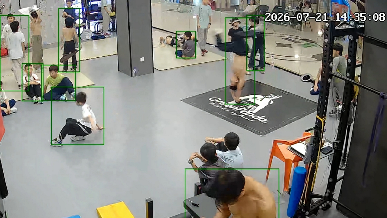 Video thumbnail for Breakdancer Executes Power Move During Training in Jilin Studio