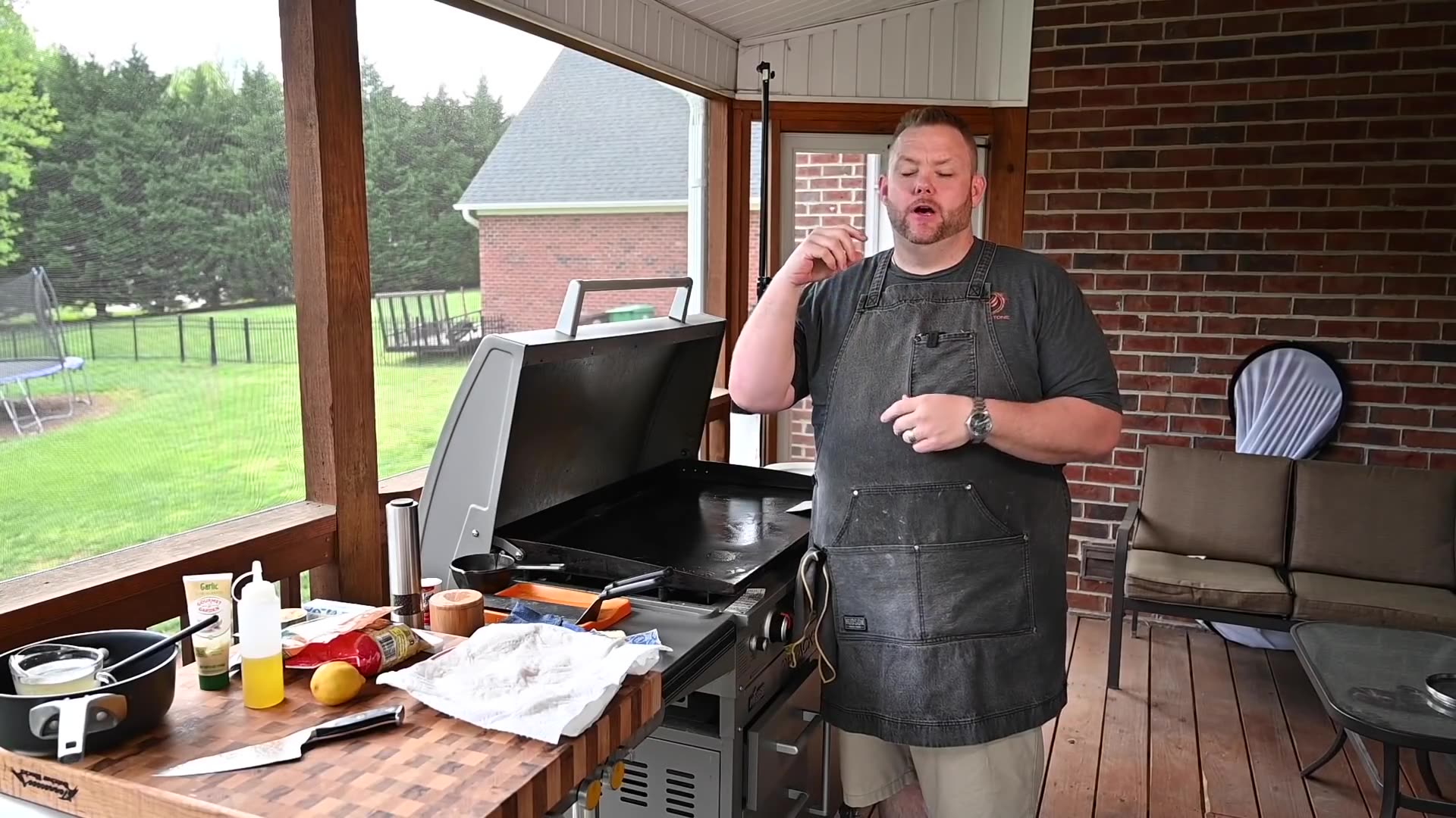 Video thumbnail for 19.Blackened Catfish and Cheesy Grits on the Blackstone Griddle (1080p 60fps)