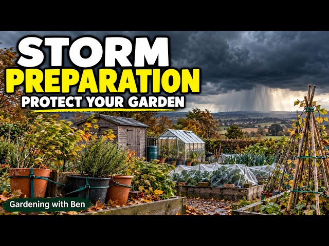 Video thumbnail for How to Prepare Your Garden for a Storm | Garden & Allotment Tips