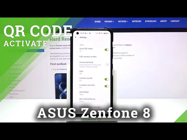 Video thumbnail for How to Allow Camera to Scan QR Codes in ASUS Zenfone 8 – Scan QR Codes