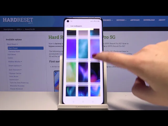 Video thumbnail for How to Change Wallpaper on OPPO Reno4 Pro – Set Up Display Picture