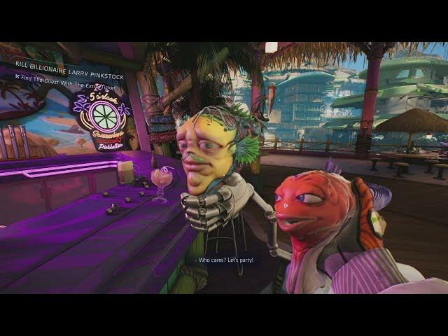 Video thumbnail for High On Life 2 - Pinkbellies Bar and Grill: Get Ticket From Travis: Fill Happy-O-Meter "Let's Party"