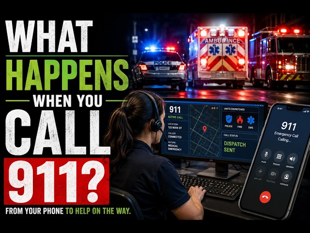 Video thumbnail for What happens when you call 911?