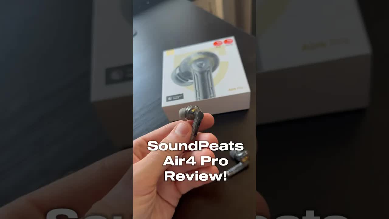 Video thumbnail for SoundPeats Air4 Pro Review! | + Amazon Prime Day Sales! #shorts