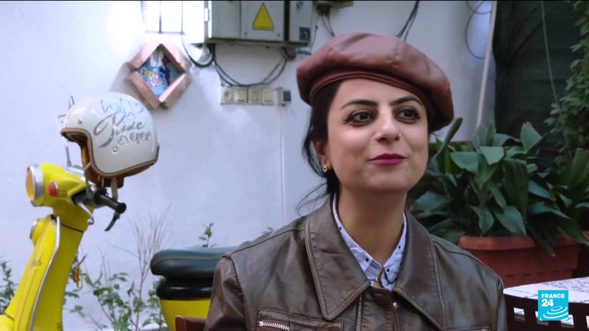 'Video thumbnail for Iranian women challenge driving restrictions on motorcycles'