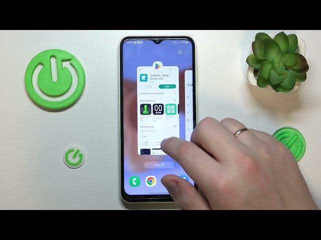 Video thumbnail for How to Change Screen Timeout to Never on SAMSUNG Galaxy M14? - Use Caffeine App