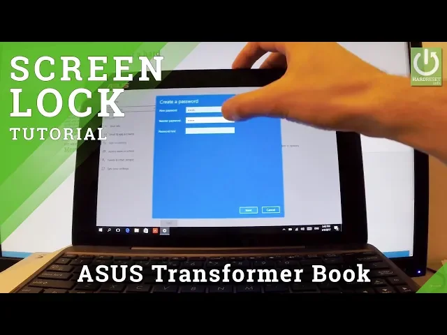 Video thumbnail for How to Set Up Password in ASUS T100 Transformer Book - Screen Lock