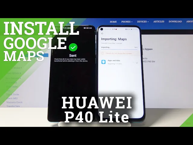 Video thumbnail for How to Install Google Maps on Huawei P40 Lite