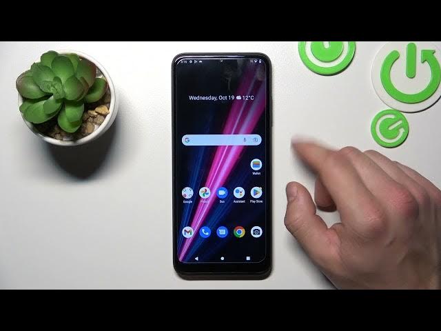 Video thumbnail for T-MOBILE Revvl 6 Pro 5G - How To Remove/Restore Messages Icon From The Screen