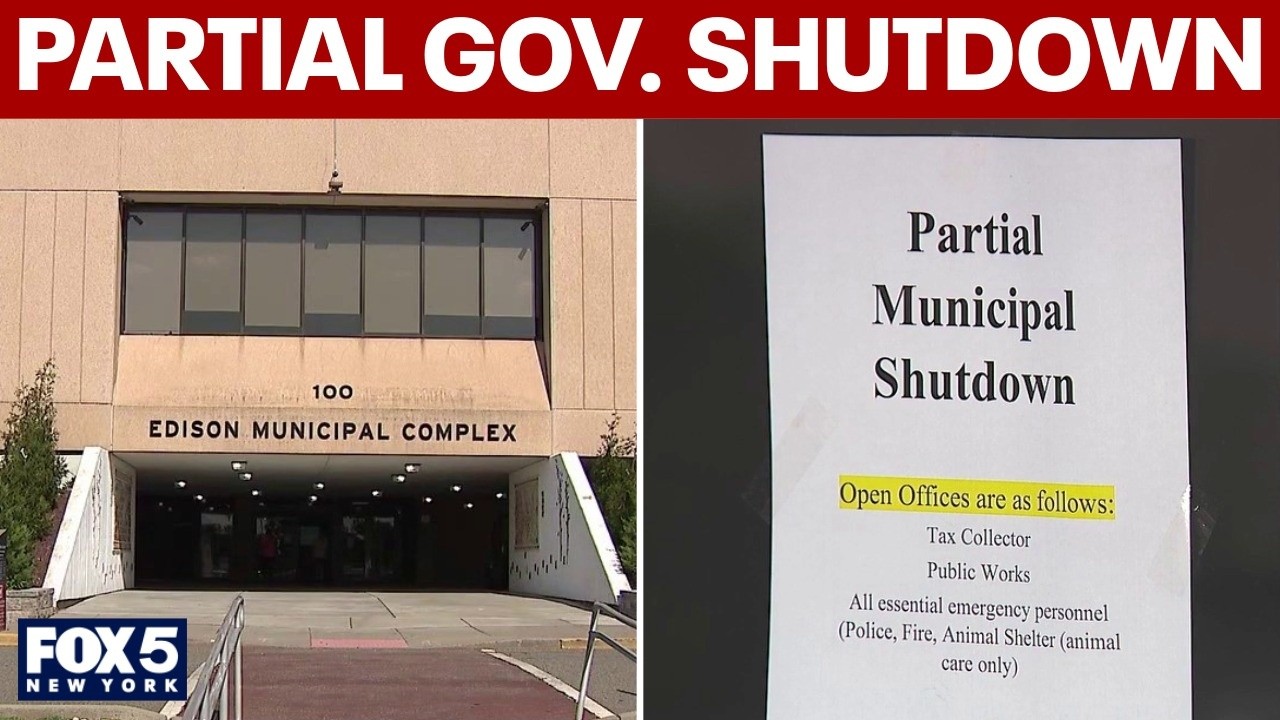 Video thumbnail for NJ township goes into partial government shutdown