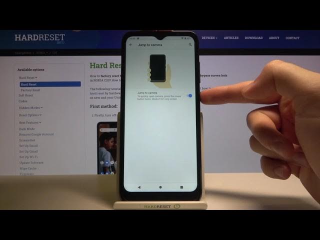 Video thumbnail for How to Activate Camera Quick Launch on NOKIA C20 – Set Up Quick Launch