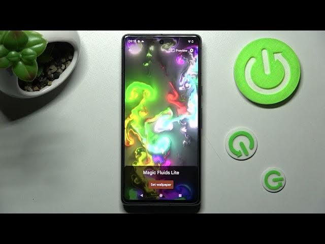 Video thumbnail for How to Use Animated Wallpaper on Google Pixel 7 - Download and Install Magic Fluids App