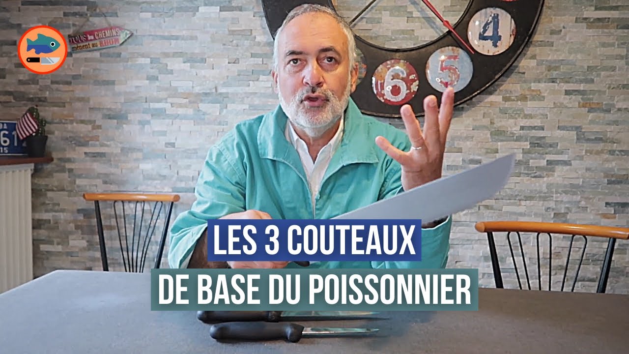 Video thumbnail for Les 3 couteaux du poissonnier