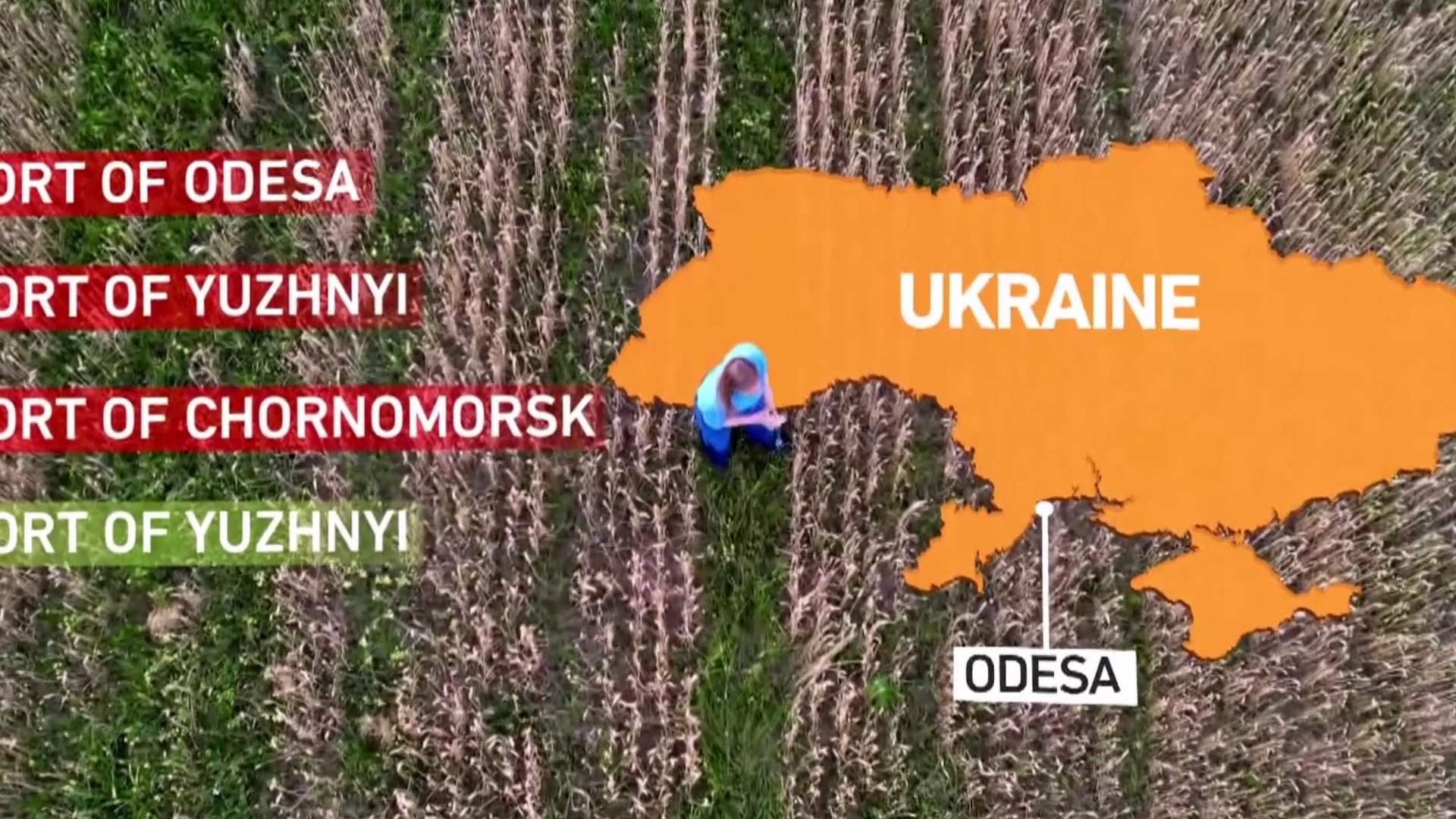 Video thumbnail for Trapped grain: Ukraine searches for ways around Black Sea shutdown