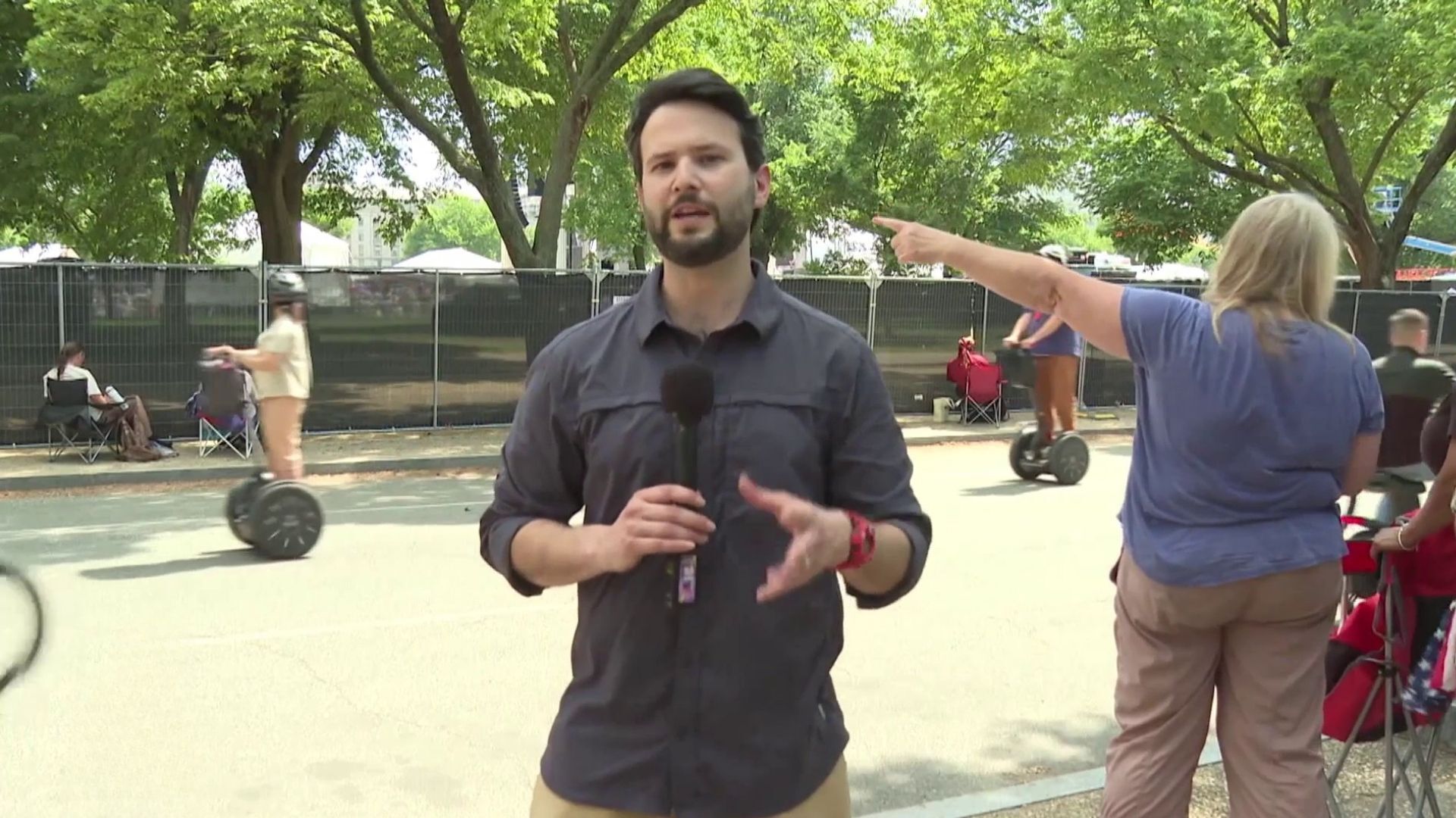 Video thumbnail for Faith rally in Washington sparks debate over Christian nationalism