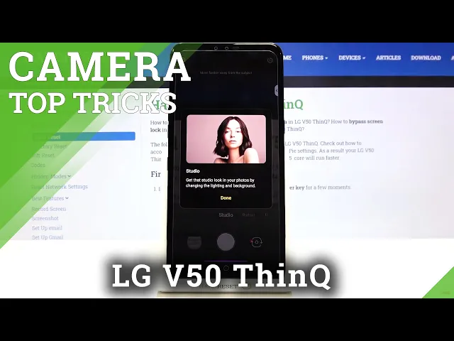 Video thumbnail for Camera Top Tricks in LG V50 ThinQ – The Best Camera Features