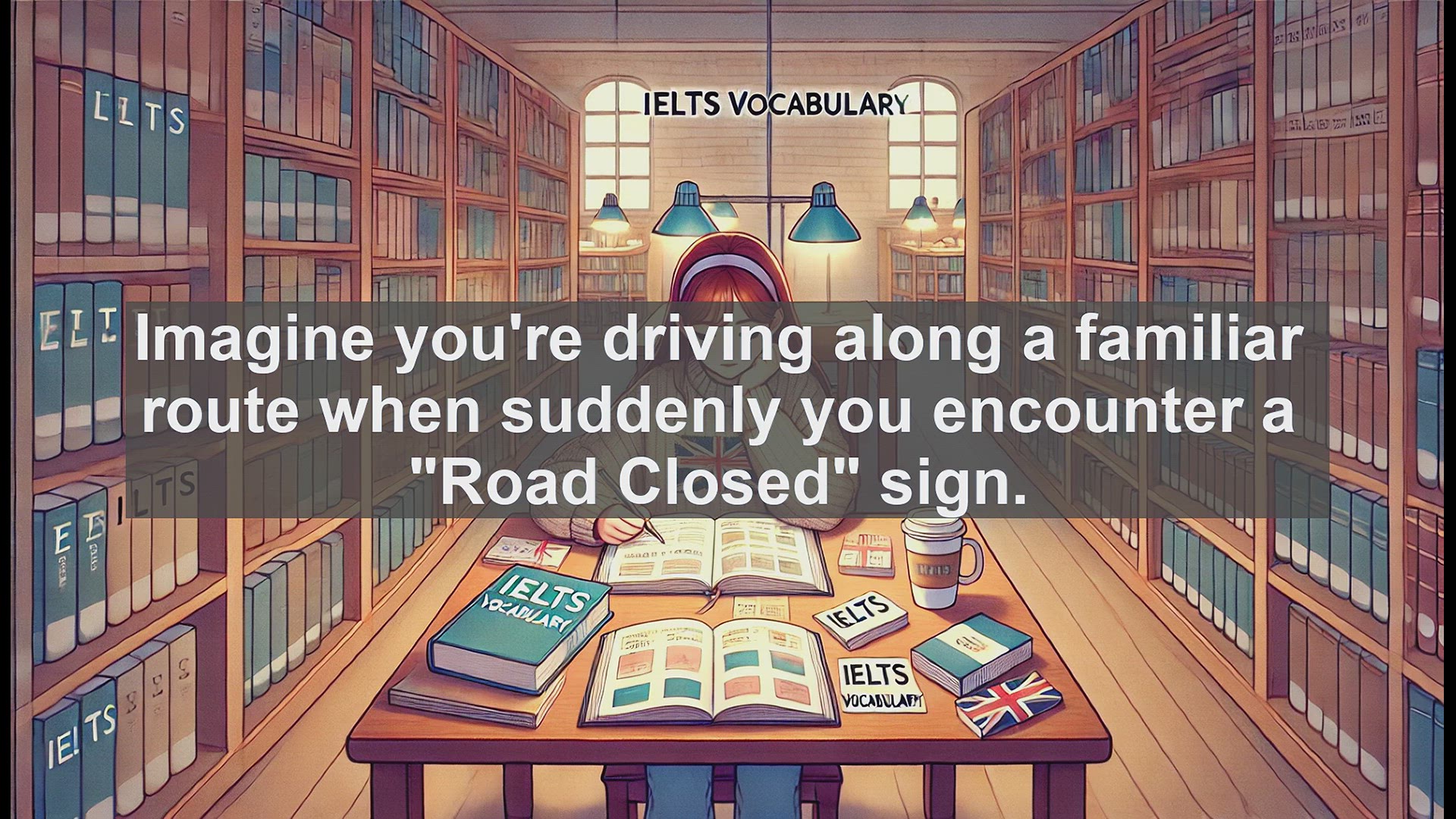 'Video thumbnail for 2500 Must Know IELTS 6.5 Vocabulary - Divert: A Versatile Verb for Changing Direction'