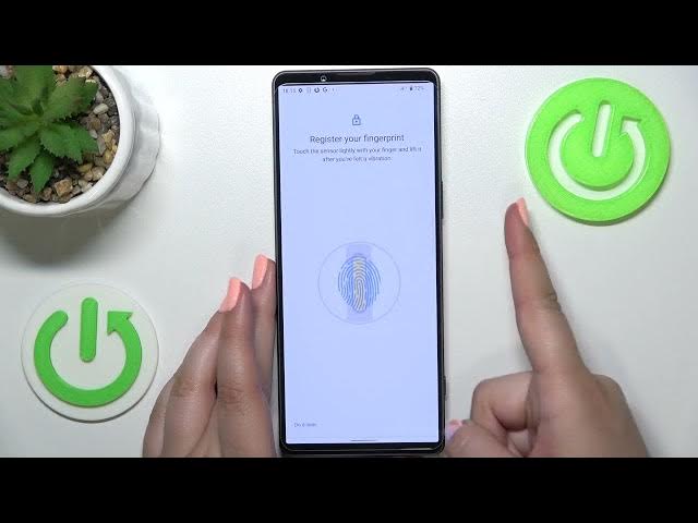 Video thumbnail for How to Add Fingerprint to SONY Xperia 1 IV - Scan Fingerprint