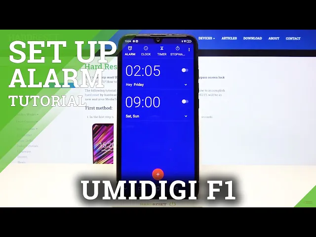 Video thumbnail for How to Set Up Alarm Clock in UMIDIGI F1 – Schedule Alerts