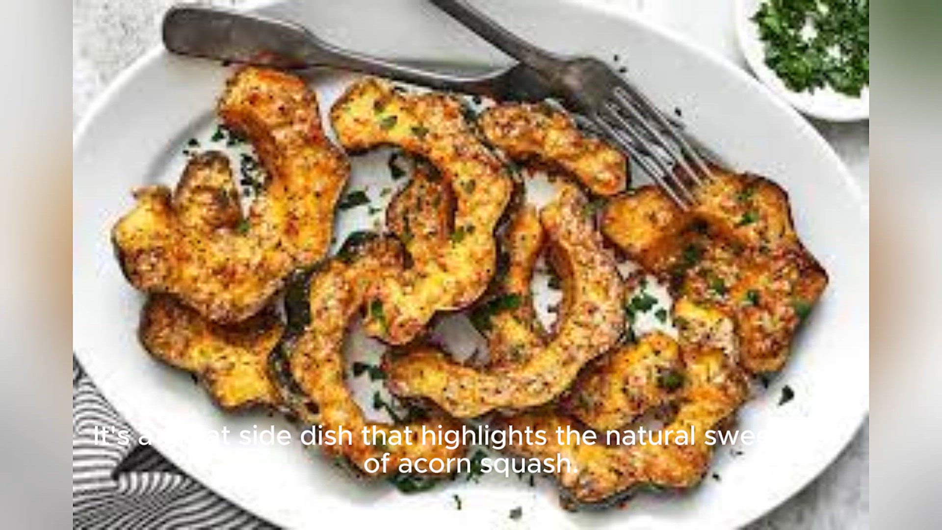 Video thumbnail for acorn squash recipe