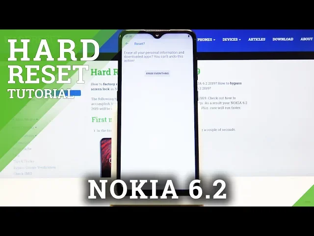 Video thumbnail for How to Factory Reset NOKIA 6.2 2019 - Delete All Data & Restore Default Settings