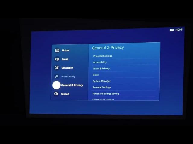Video thumbnail for How To Reset Factory Settings on SAMSUNG The Freestyle Projector - Fix Projector by Master Reset