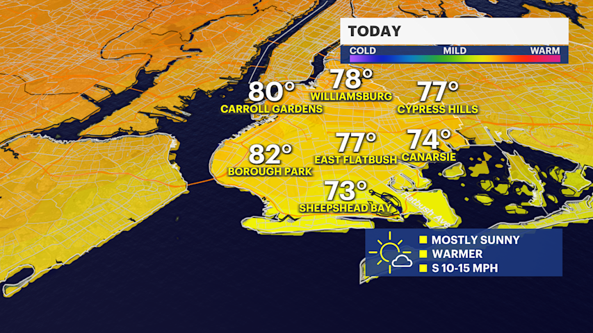 Video thumbnail for HEAT ALERT: Scorching heat and storms on the way for Brooklyn