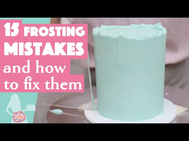 Video thumbnail for 15 Frosting Mistakes You're Making And How To Fix Them!