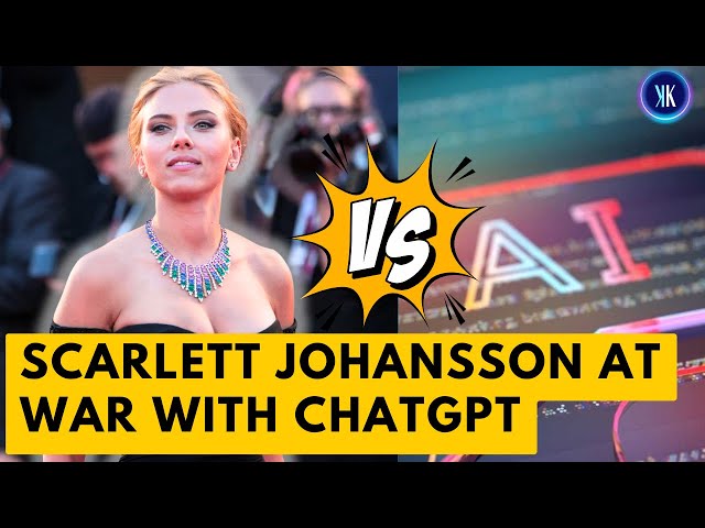 Video thumbnail for Scarlett Johnansson Is Furious After AI STOLE Her Voice