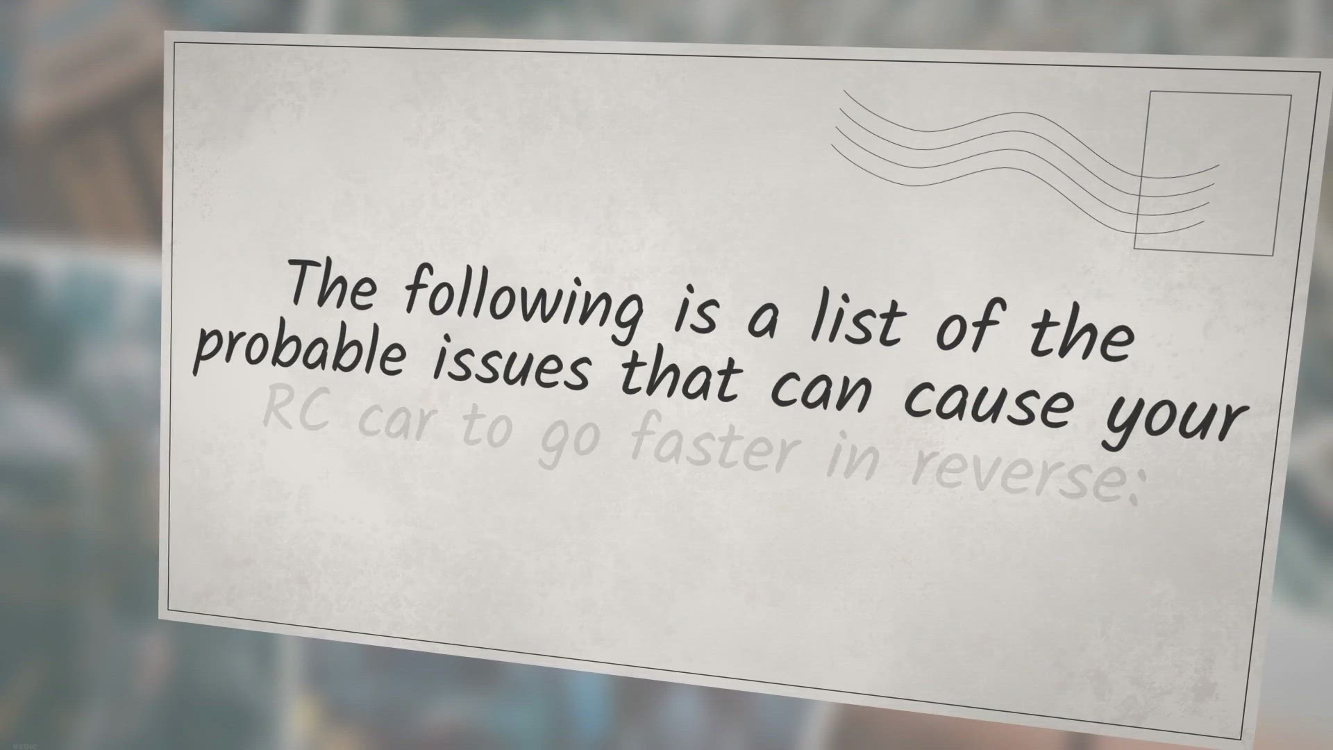 Video thumbnail for Is Your RC Car Faster In Reverse? This Might Be Why.