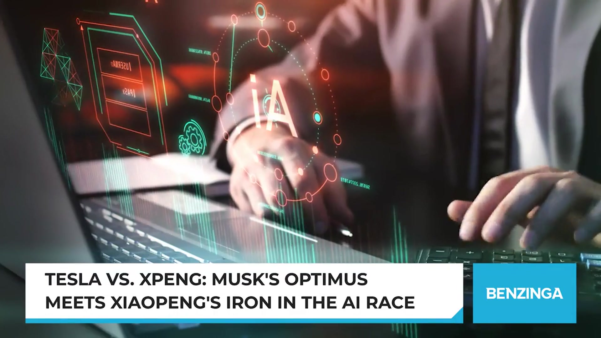 'Video thumbnail for Tesla Vs. XPeng: Musk's Optimus Meets Xiaopeng's Iron In The AI Race'