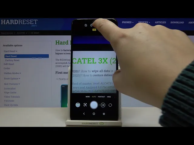 Video thumbnail for How to Activate Camera Timer in ALCATEL 3X 2020 – Adjust Photo Delay