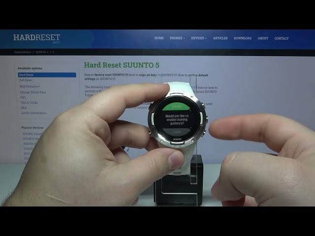 Video thumbnail for How to Set Up SUUNTO 5 – Activation & Configuration