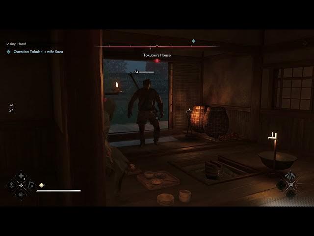 Video thumbnail for Assassin's Creed Shadows - Losing Hand: Question Tokubei's Wife Suzu (Gives Secret Message) Gameplay
