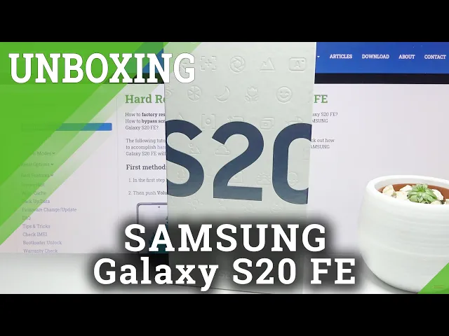 Video thumbnail for Unboxing of SAMSUNG Galaxy S20 FE – What You’ll Find in the Box? Quick Review