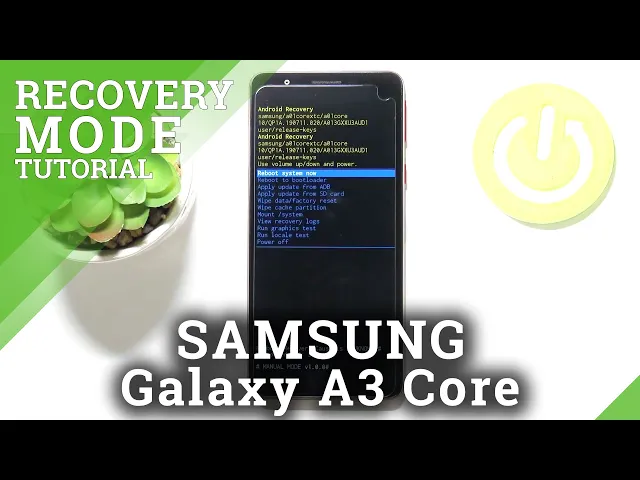 Video thumbnail for How to Boot into Recovery Mode on SAMSUNG Galaxy A3 Core | Exit Samsung Recovery