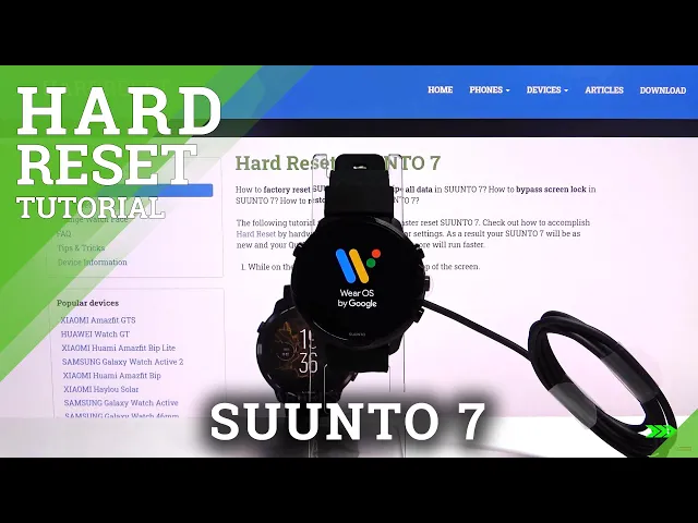 Video thumbnail for Hard Reset SUUNTO 7 – Restore Defaults / Remove Password