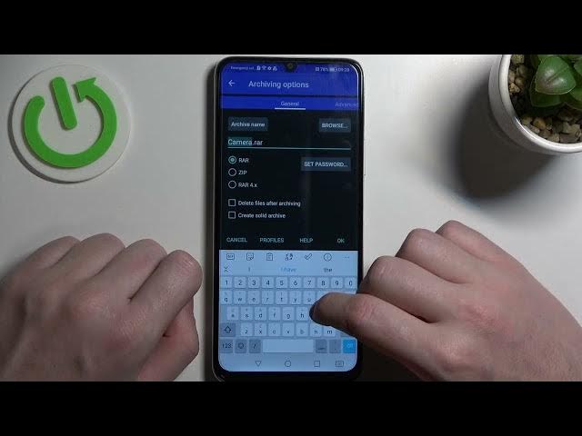 Video thumbnail for How To Pack Files Into Rar & Zip Archives on HONOR X7