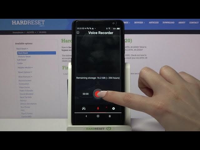 Video thumbnail for ALCATEL 1B (2020) – Save Sounds & Voice Recordings